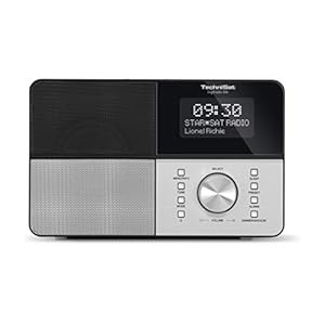 TechniSat Digitradio 306 DAB radio (DAB+, FM, AUX-ingang, hoofdtelefoonaansluiting, favorietengeheugen, wekker, verlicht…