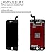 iPhone 6S Screen Replacement - BeeFix LCD Touch Display Digitizer Frame Assembly with Free Tools kit and Housing Gaskets Adhesive for iPhone 6S 4.7 inch (Black)