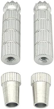 AerialTEK - 1 Pair Silver DJI Phantom 4 3 Remote Controller Lengthened Joystick Extender Lever Rocker Accessories for DJI Phantom4/3 Inspire 1 M100