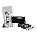 Newcastle United FC Official Wordmark Mini Football/Soccer Bar Set (One Size) (Clear/White/Black)