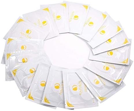 20 Pairs - Natural Solutions - 24K Karat Gold - Hyaluronic Acid, Collagen Under Eye Bags Treatment - Gel Snail Mask Pads for Puffy Eyes, Dark Circle - Pure Undereye Patches/Masks For Women & Men
