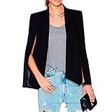 Face N Face Women's Long Sleeve Casual Cape Suit Workwear Blazers