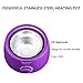 Yeelen Hair Removal Hot Wax Warmer Stylish Electric Hair Removal 160°F - 240°F Control 14oz Hard Wax Beans Heater Portable Electric Beans Melting Pot