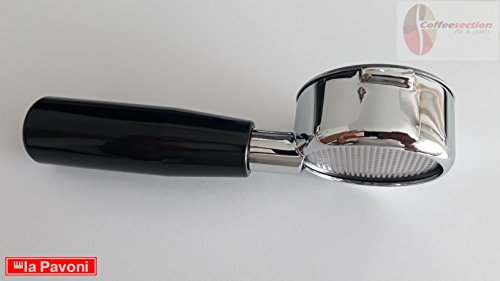 La Pavoni - Bottomless portafilter - 2cup, spout 54 mm - Millennium, Lever