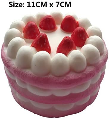 11CM Random Jumbo Slow Rising Round Cake Squishy Hand Wrist Toy Children Gifts