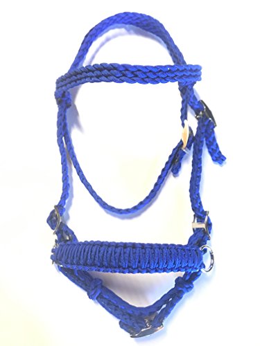 pony bitless bridle horse tack side pull hackamore - Thumbnail 3