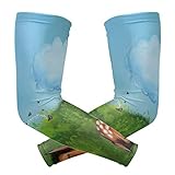 Arm Sleeves Twilight Crescent Moon Doe Grass Story