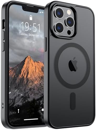 Amazon.com: Apple iPhone 13 Pro Leather Case with MagSafe - Dark