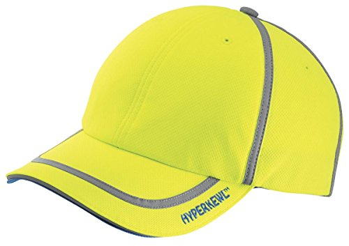 HyperKewl (6595) Evaporative Cooling Baseball Cap, Hi-Viz Lime