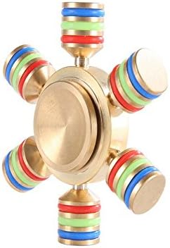 Fidget Spinner, KABADDI 6 Wings DIY Hand Fidget Spinner Stress Reducer Toy(Last 2-5 mins) for ADD, ADHD Boredom, Anxiety, Focusing Adult and Kids