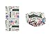 Bundle Monster 6pc Seamless Style Bandanna Headwear Scarf Wrap - Mixed Sets