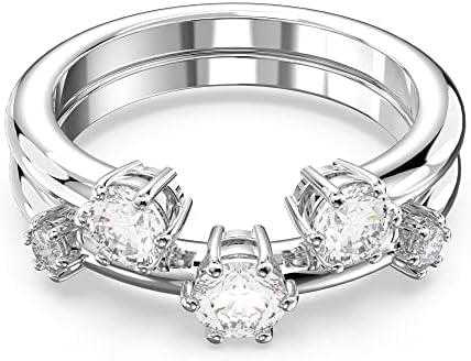 Amazon.com: Swarovski Mesmera Ring, Large Clear Crystal with a
