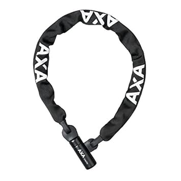 Kettenschloss Axa Linq 100 City Länge 100cm, Stärke 7mm, schwarz (1 Stück)