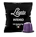 Legato Espresso Individually Packaged Capsules - 100 Count - Intenso Strength 8 - Italian Roasted Espresso Pods - Single-Serve Coffee Pods - Compatible with Nespresso OriginalLine Machine
