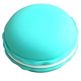 Leoy88 1pc Earphone SD Card Macarons Bag Big Storage Box Case Carrying Pouch (Sky Blue)
