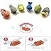 CKANDAY 12 Pcs Cute Animal Cable Bites Protector Saver Chompers Chewers Buddies Protection for Cellphone Phone Accessories Charger Cord USB Charging Cable