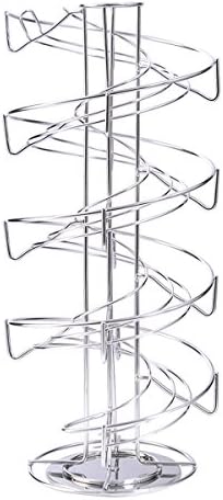 Spiral 30 Capsule Coffee Pod Holder Tower Rotate Stand Storage Rack New