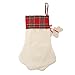 LO LORD LO Christmas Paw Stocking for Pet Dog Cat Large Chirstmas Stockings Bone for Personalize (red)­
