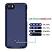 UNKLOU Battery Case for iPhone 13 Pro, Newest 7000mAh Rechargeable Portable Charging Case for iPhone 13 Pro (6.1 inch) Extended Battery Pack Protective Charger Case (Purple)