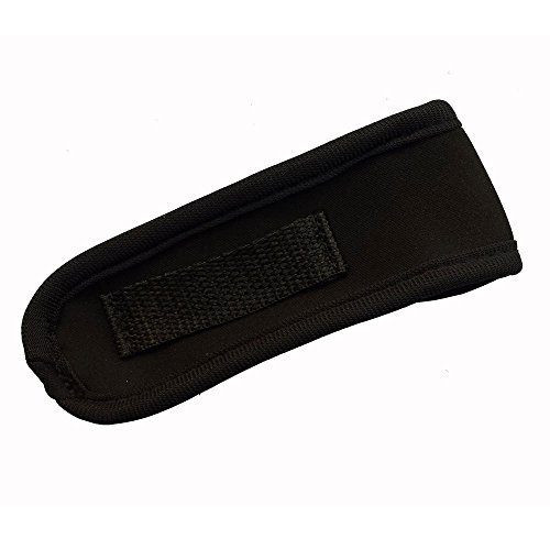 5.1" Outdoor Folding Carry-All Pocket Knife Pouch Neoprene Case Mushrooms Fishing Camping Hunting Knives Sheath with Velcro Closure, 2 Pack