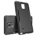 Samsung Galaxy Note 4 Case, SUPCASE Unicorn Beetle Series Premium Hybrid Protective Bumper Case for Galaxy Note 4 (2014 Release), Black/Black