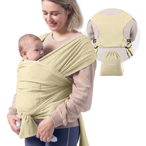 Momcozy Baby Wrap Carrier Slings, Infant Carrier Slings for Newborn up