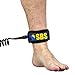 SBS Paddleboard Leash – 10ft Coiled SUP Leash with Comfortable Ankle Cuff – Durable, Tangle-Free Surf Leash for Stand Up Paddleboards