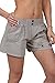 Cotton Natural Women's Embroidered Shorts (Small) (XLarge, Brown)