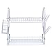 2-Tier Chrome Plated Dish Drying Rack 20