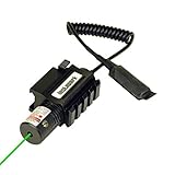 Instapark GLS-3 Pistol / Rifle Compact Mounted Green Laser Sight with Picatinny Rail