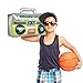 meekoo 5 Pcs Inflatable Boombox Inflatable Radio Boombox 80s 90s Party Decorations 16.5 Inches for Rappers Hip Hop Theme Costume Disco Retro Theme Party Decorations Supplies