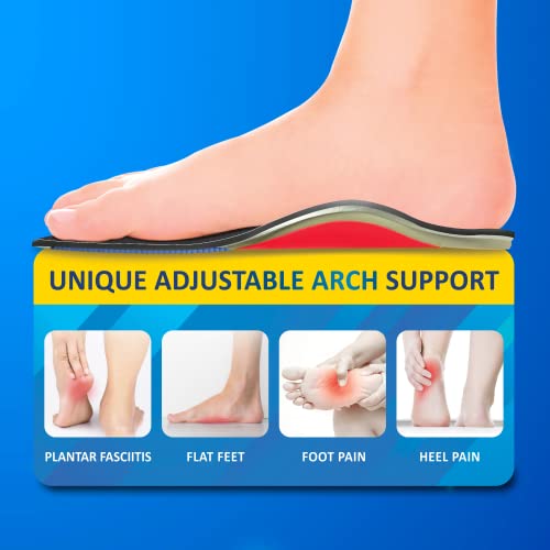 Uriel Arch Support Insoles Kit (Pair)- Shoe Insoles Men, Arch