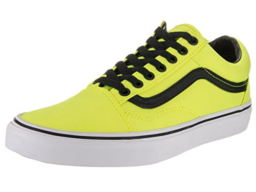 Vans Unisex Old Skool Brite Neon Yellow Black Skate Shoe