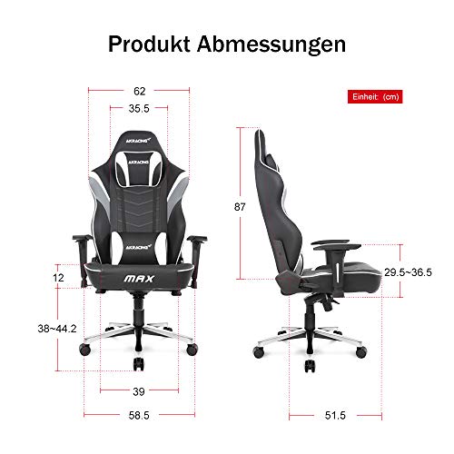 AKRacing-Master-Max-Seduta-Imbottita-Schienale-Imbottito-Sedia-da-Ufficio-e-Computer