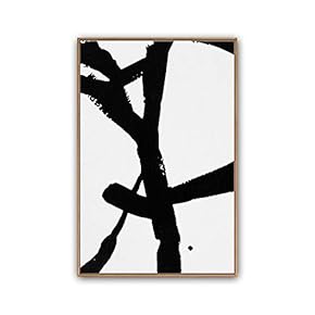 signwin Framed Canvas Wall Art Abstract Color Block...