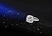 TenFit Jewelry 3 Carat VVS1 Simulated Diamond Engagement ring for Women silver Wedding Jewelry