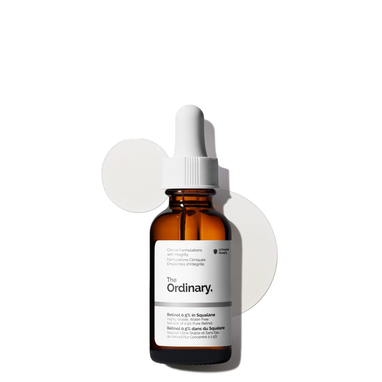 The Ordinary Retinol 0.5% in Squalane, Intermediate Retinol Serum for the Face That Is Anti-Aging and Skin Smoothing, 30ml