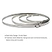 VIVOSUN Stainless Steel Air Ducting Clamps, 4/6/8/12 Inch Adjustable Hose Clamps with Worm Drive for Ducting, Heating, Cooling, Exhaust, and Ventilation (Pack of 2)