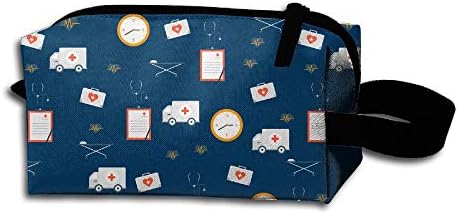 Funky Nurse Nurses Travel Cosmetic Bag Tote Pencil Case Pouch Make Up Bags For Women