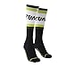 Zumba Fitness Women's R-R-Remix High Socks, Sew Black, One Size