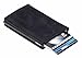 Secrid Men Slim Wallet Genuine Leather Vintage Black Rfid Card Case Max 12 Cards
