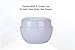 Travel Bottle Set with Leak Proof Silicone Bottles and Cream Jar in TSA Approved EVA Bag. Suitable for all Toiletries such as Shampoo and Conditioner. Bottles are 3 oz, 2 oz and 1.25 oz - Clear