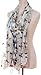 Demarkt® Chic Butterflies Print Chic Elegant Scarf -Beige White