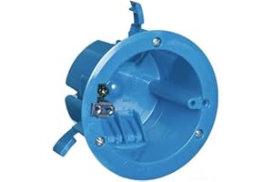 Carlon B618R-UPC 4-1/4" Round Box, Old Work, Cubic Inches: 18", Non-Metallic