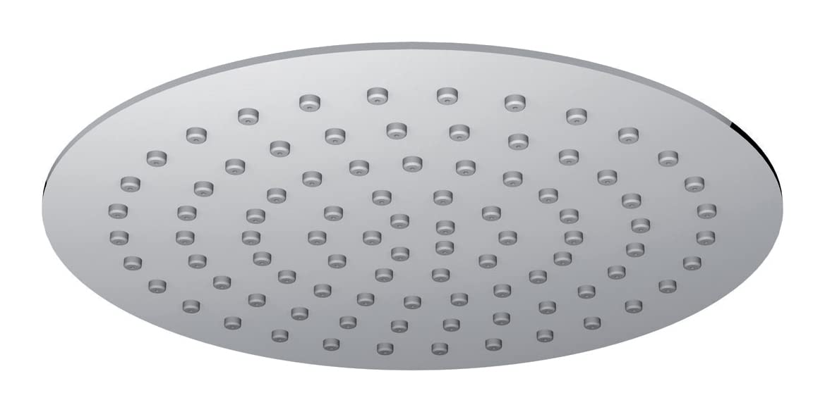 Anti-limescale Shower Head in Stainless Steel Diameter 200 Ultra Flat
