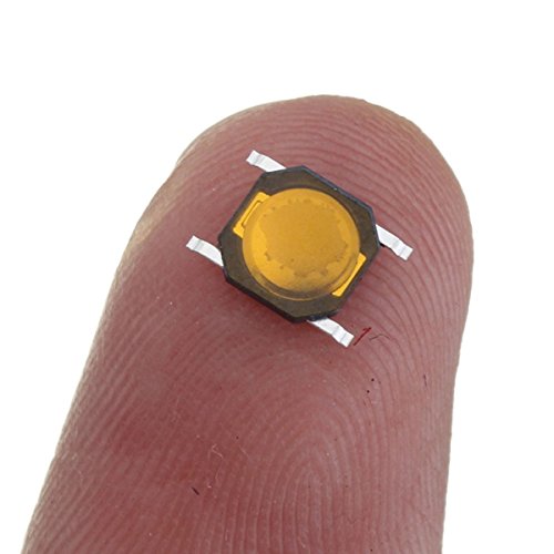 Sourcing Map 5 Pezzi Micro Interruttore Tattile 6x6x7.3mm 4 Pin Pulsante Momentaneo SPST Per Elettronica - 4