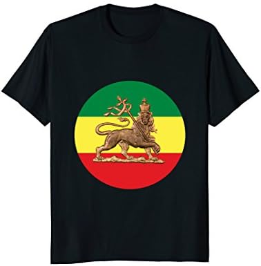 Lion of Judah - Jah Rastafari - Reggae Roots Rasta Shirt