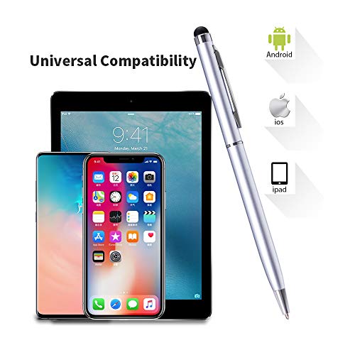 image for Stylus Pens for Touch Screen, Briout 2 in 1 Capacitive Stylus Pens for