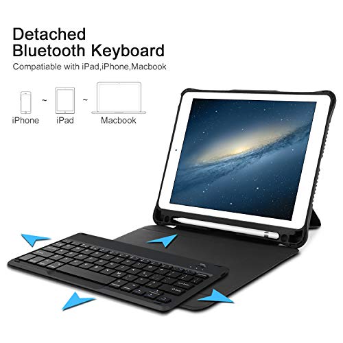 image for Fansteck iPad 9.7 Keyboard Case - iPad Keyboard Case for iPad 2018 (6t