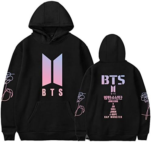 Kpop BTS Bangtan Boys LOVE YOURSELF New Album Women Hoodies Fans Casual Sweatshirt Korean Popular Idol Clothes JIN SUGA RAP J-HOPE V JIMIN KOOK